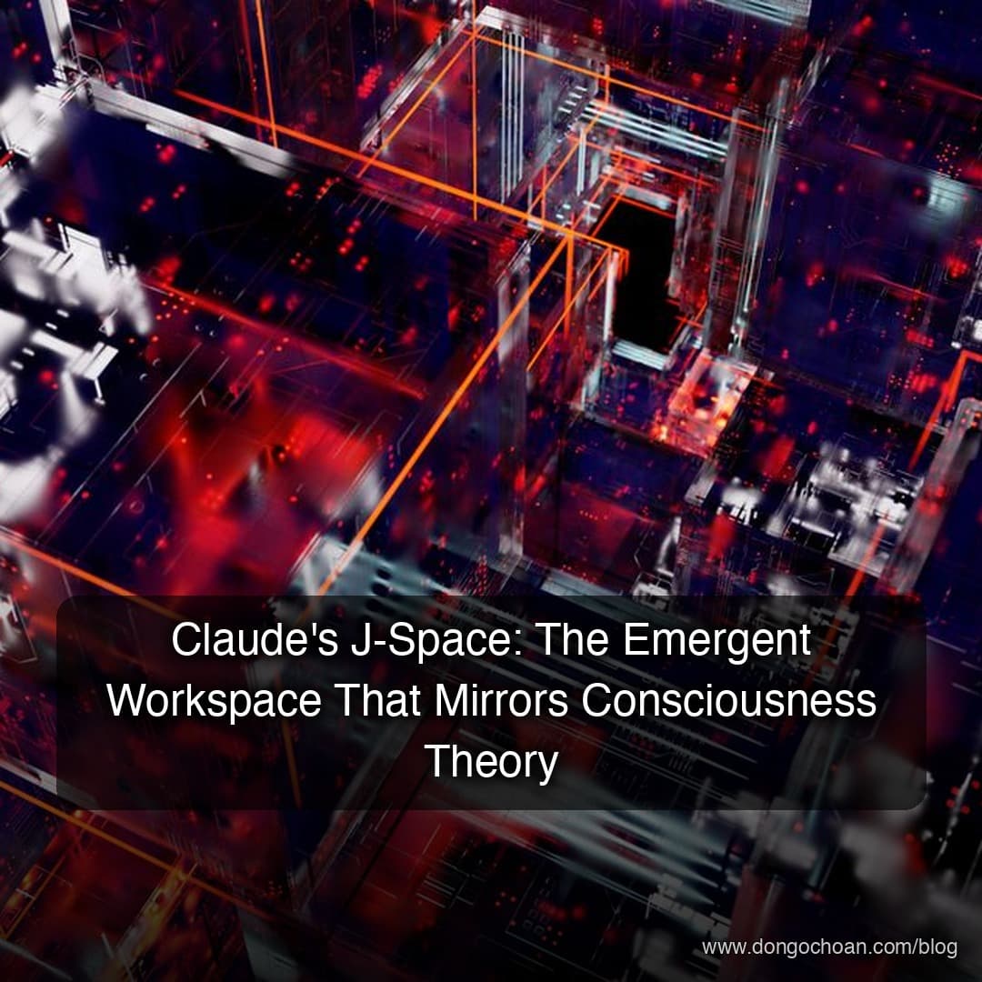 Claude's J-Space: The Emergent Workspace That Mirrors Consciousness Theory